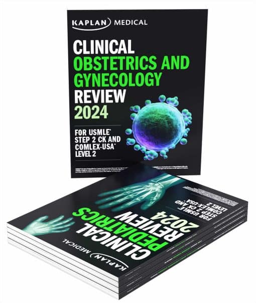 Clinical Medicine Complete 5-Book Subject Review 2024: For USMLE Step 2 CK and COMLEX-USA Level 2
