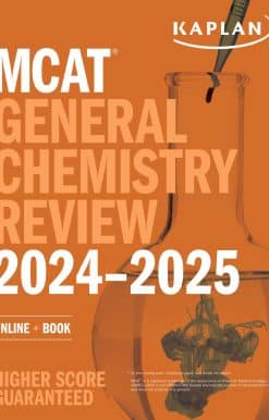 MCAT General Chemistry Review 2024-2025: Online + Book