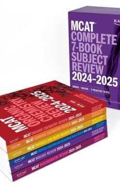 MCAT Complete 7-Book Subject Review 2024-2025: Books + Online + 3 Practice Tests