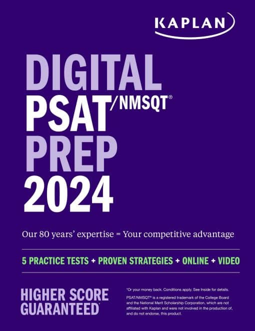 Digital PSAT/NMSQT Prep 2024