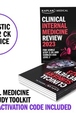 Clinical Medicine Self-Study Toolkit for USMLE Step 2 CK and COMLEX-USA Level 2: Books + Qbank