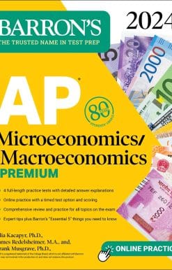 AP Microeconomics/Macroeconomics Premium, 2024: 4 Practice Tests + Comprehensive Review + Online Practice