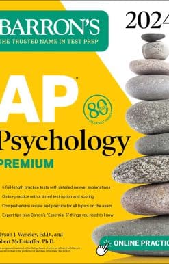 AP Psychology Premium, 2024: 6 Practice Tests + Comprehensive Review + Online Practice