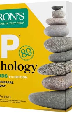 AP Psychology Flashcards, Fifth Edition: Up-to-Date Review: + Sorting Ring for Custom Study