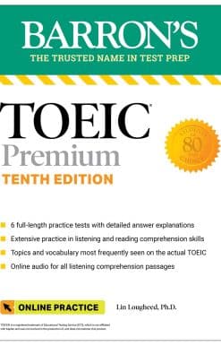 TOEIC Premium: 6 Practice Tests + Online Audio, Tenth Edition