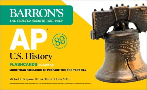 AP U.S. History Flashcards, Fifth Edition: Up-to-Date Review: + Sorting Ring for Custom Study