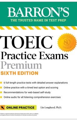 TOEIC Practice Exams Premium: 6 Practice Tests + Online Audio, Sixth Edition