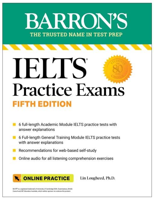 IELTS Practice Exams: 6 Practice Tests + Online Audio