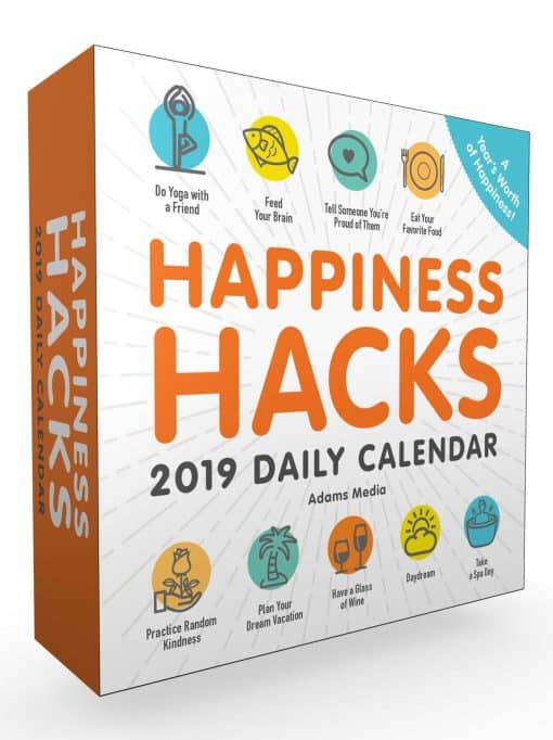 Happiness Hacks 2019 Daily Calendar