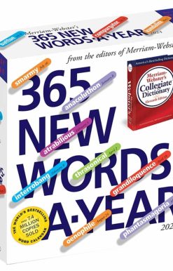 365 New Words-A-Year Page-A-Day Calendar 2024: From the Editors of Merriam-Webster