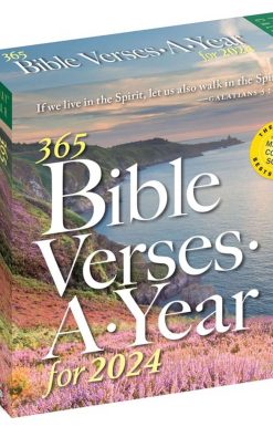 365 Bible Verses-a-Year for 2024 Page-a-Day Calendar: Timeless Words From the Bible to Guide, Comfort, and Inspire