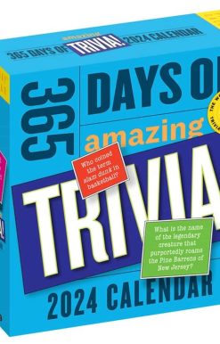 365 Days of Amazing Trivia! Page-A-Day Calendar 2024: The World's Bestselling Trivia Calendar