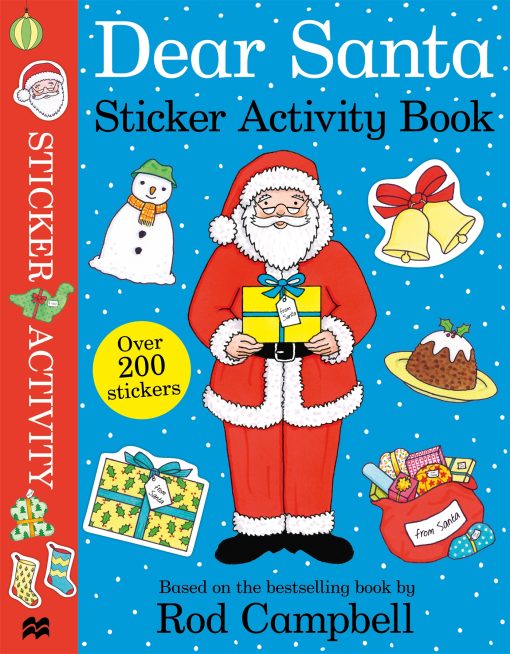 Dear Santa Sticker Activity Book