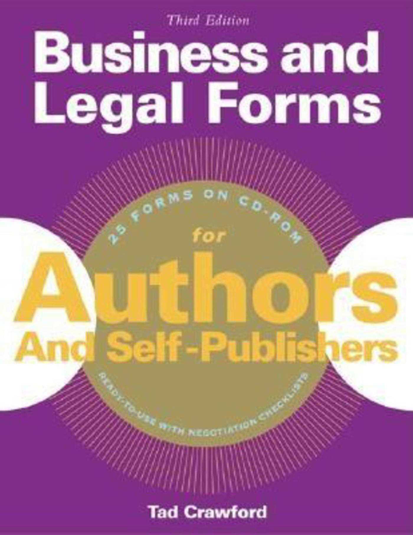 Business and Legal Forms for Authors and Self Publishers