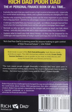 Rich Dad Poor Dad : What the Rich Teach Their Kids About Money That the Poor and Middle Class Do Not!