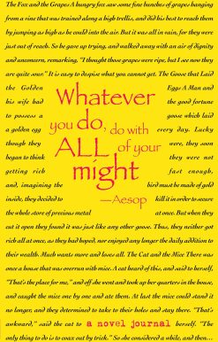 A Novel Journal: Aesop's Fables (Compact)