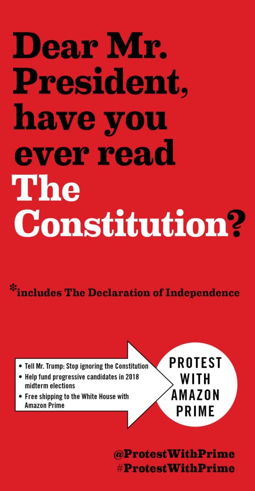 Send this to the White House: The Constitution of the United States and The Declaration of Independence