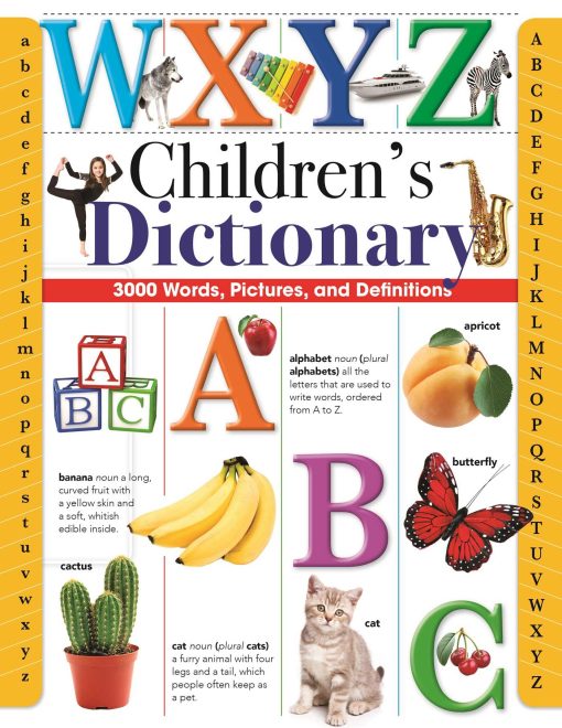 Children's Dictionary: 3,000 Words, Pictures, and Definitions