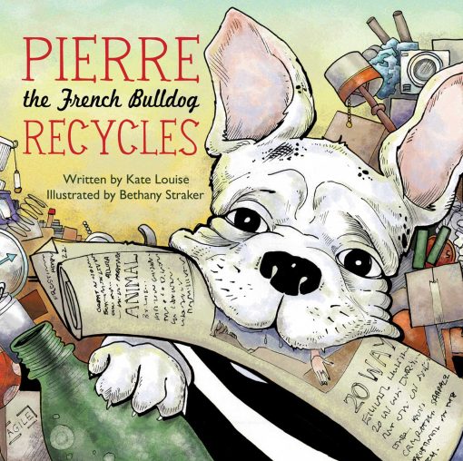 Pierre the French Bulldog Recycles