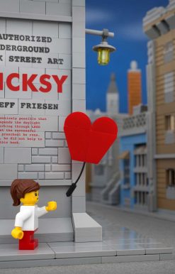 Bricksy: Unauthorized Underground Brick Street Art