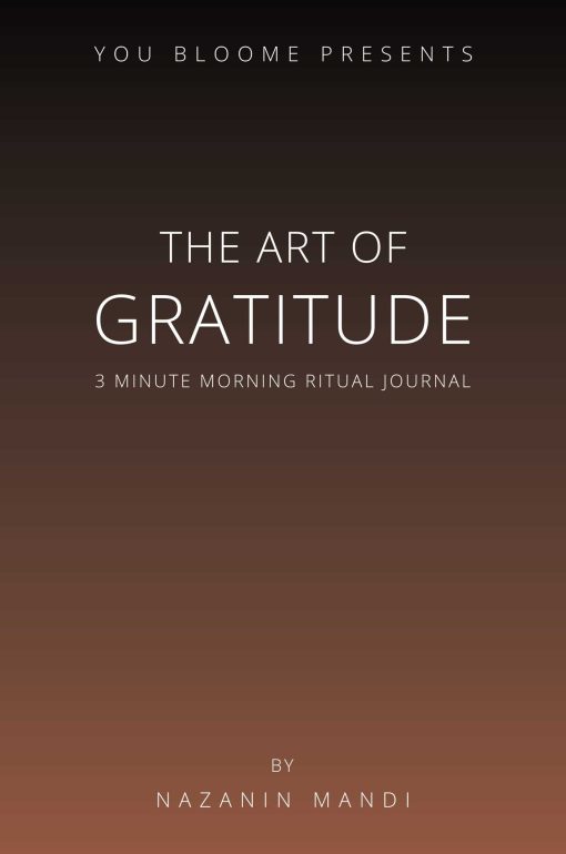 The Art of Gratitude: 3 Minute Morning Ritual Journal