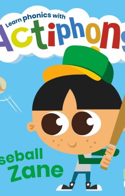 Learn phonics and get active with Actiphons!: Actiphons Level 3 Book 15 Baseball Zane