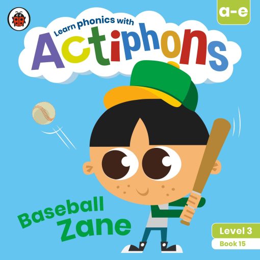 Learn phonics and get active with Actiphons!: Actiphons Level 3 Book 15 Baseball Zane