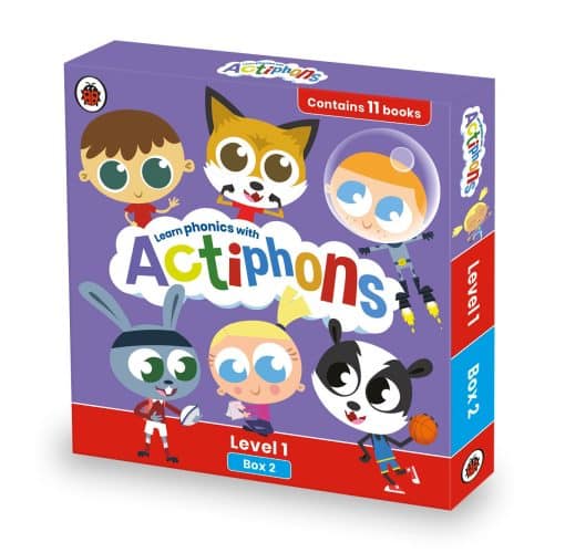 Actiphons Level 1 Box 2: Books 13-23: Learn phonics and get active with Actiphons!