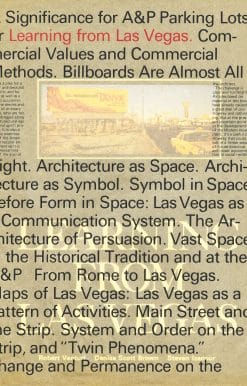 Learning from Las Vegas, facsimile edition