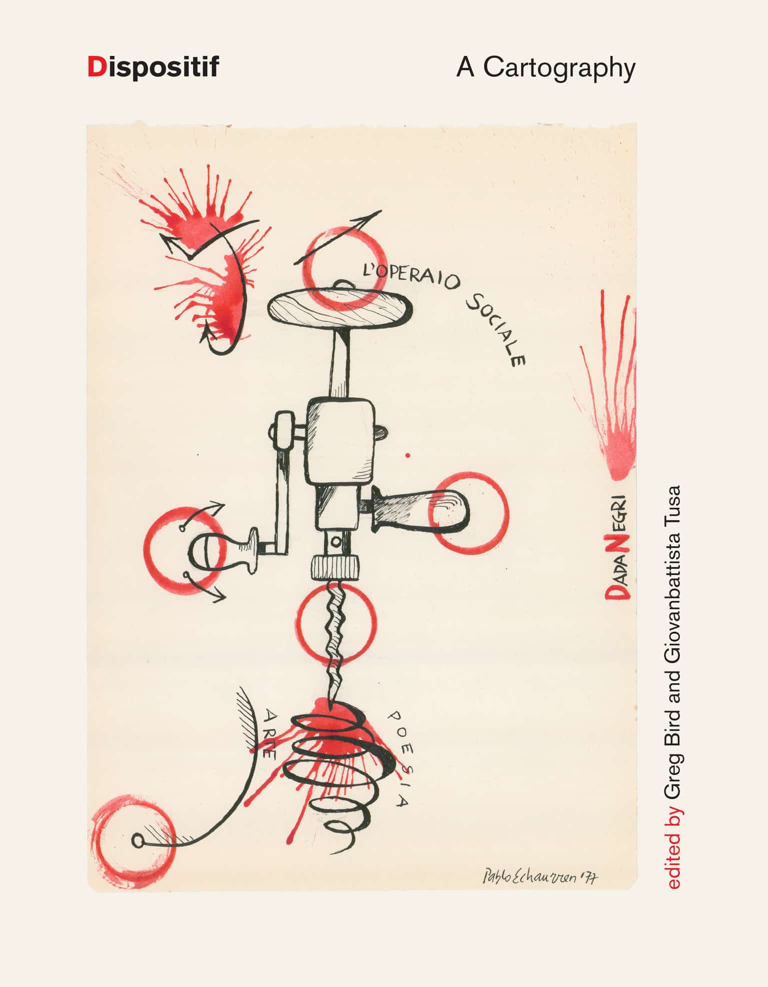 9780262544337 A Cartography: Dispositif