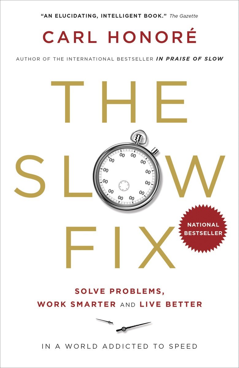 9780307401311 The Slow Fix: Solve Problems, Work Smarter and Live Better in a World Addicted to Speed