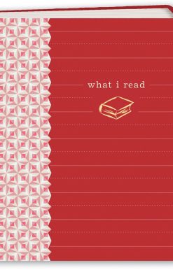 What I Read (Red) Mini Journal