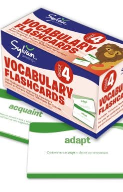 4th Grade Vocabulary Flashcards: 240 Flashcards for Improving Vocabulary Based on Sylvan's Proven Techniques for Success