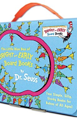 Hop on Pop; Oh, the Thinks You Can Think!; Ten Apples Up On Top!; The Shape of Me and Other Stuff: The Little Blue Boxed Set of 4 Bright and Early Board Books