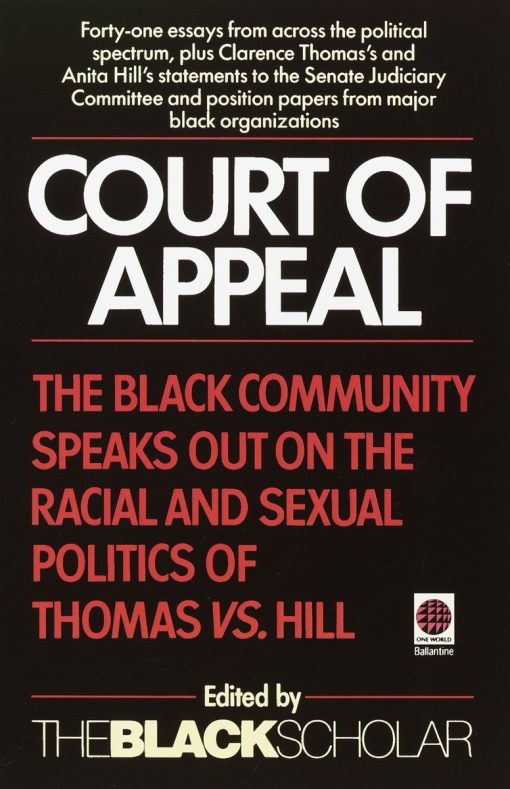 The Black Community Speaks Out on the Racial and: Court of Appeal