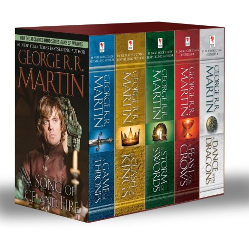 A Game of Thrones, A Clash of Kings, A Storm of Swords, A Feast for Crows, and A Dance with Dragons: George R. R. Martin's A Game of Thrones 5-Book Boxed Set (Song of Ice and Fire Series)