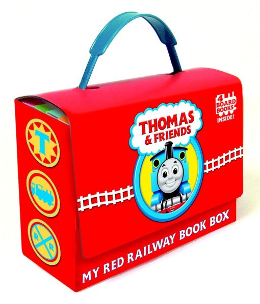 Go, Train, GO!; Stop, Train, Stop!; A Crack in the Track!; Blue Train, Green Train: Thomas and Friends: My Red Railway 4-Book Boxed Set