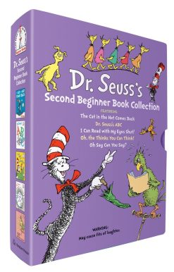 Dr. Seuss's Second Beginner Book Boxed Set Collection: The Cat in the Hat Comes Back; Dr. Seuss's ABC; I Can Read with My Eyes Shut!; Oh, the Thinks You Can Think!; Oh Say Can You Say?