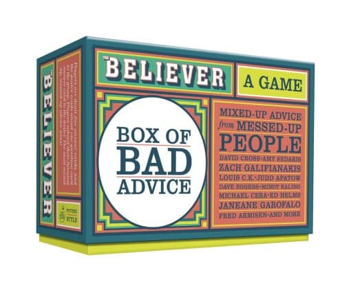 A Game: The Believer Box of Bad Advice