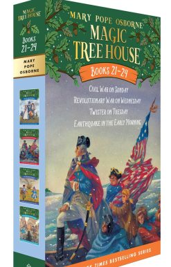 Magic Tree House Books 21-24 Boxed Set: American History Quartet