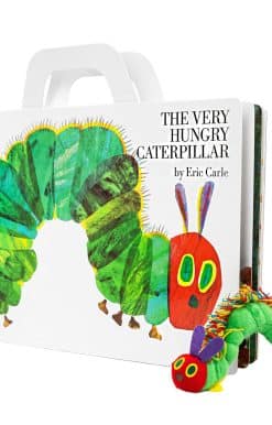 The Very Hungry Caterpillar Giant Board Book and Plush package