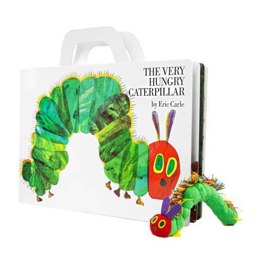 The Very Hungry Caterpillar Giant Board Book and Plush package