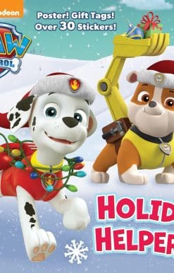 A Holiday Book for Kids and Toddlers with Over 30 Stickers: Holiday Helpers! (PAW Patrol)
