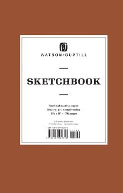 Large Sketchbook (Chestnut Brown)