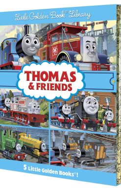 Thomas & Friends Little Golden Book Library (Thomas & Friends): Thomas and the Great Discovery; Hero of the Rails; Misty Island Rescue; Day of the Diesels; Blue Mountain Mystery