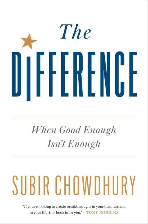When Good Enough Isn't Enough: The Difference
