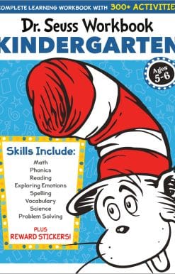 Dr. Seuss Workbook: Kindergarten: 300+ Fun Activities with Stickers and More! (Math, Phonics, Reading, Spelling, Vocabulary, Science, Problem Solving, Exploring Emotions)