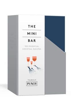 100 Essential Cocktail Recipes; 8 Notebook Set: The Mini Bar