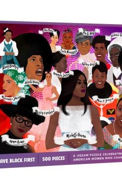 Brave. Black. First. Puzzle: A Jigsaw Puzzle and Poster Celebrating African American Women Who Changed the World: Jigsaw Puzzles for Adults and Jigsaw Puzzles for Kids