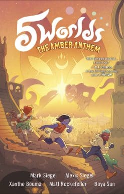 5 Worlds Book 4: The Amber Anthem: (A Graphic Novel)